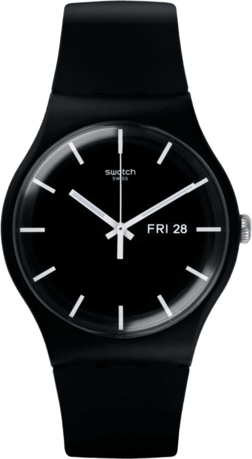 Swatch Power Tracking Mono Black