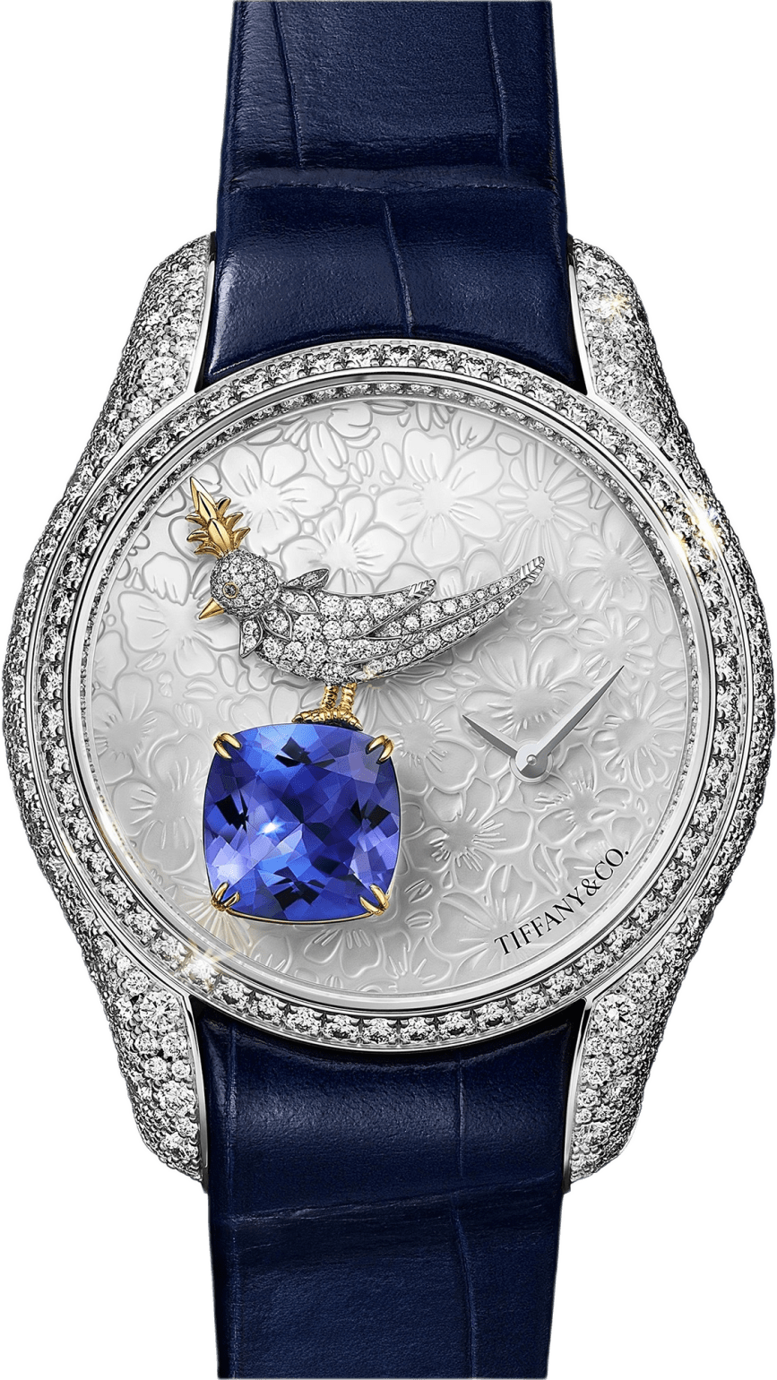 Tiffany & Co. BIRD ON A ROCK LEGACY TANZANITE