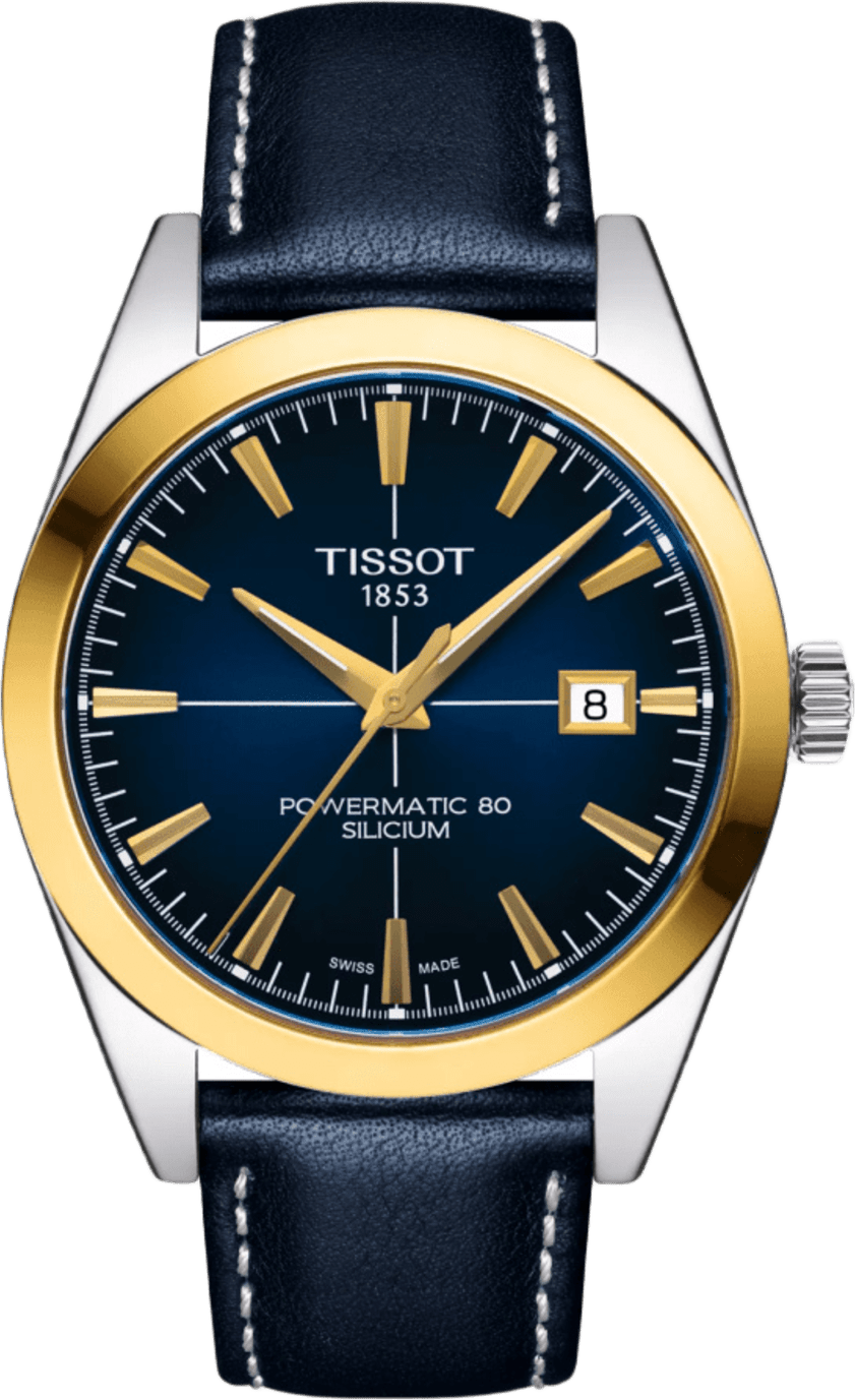 Tissot Tissot Gentleman Powermatic 80 Silicium Solid 18k Gold Bezel