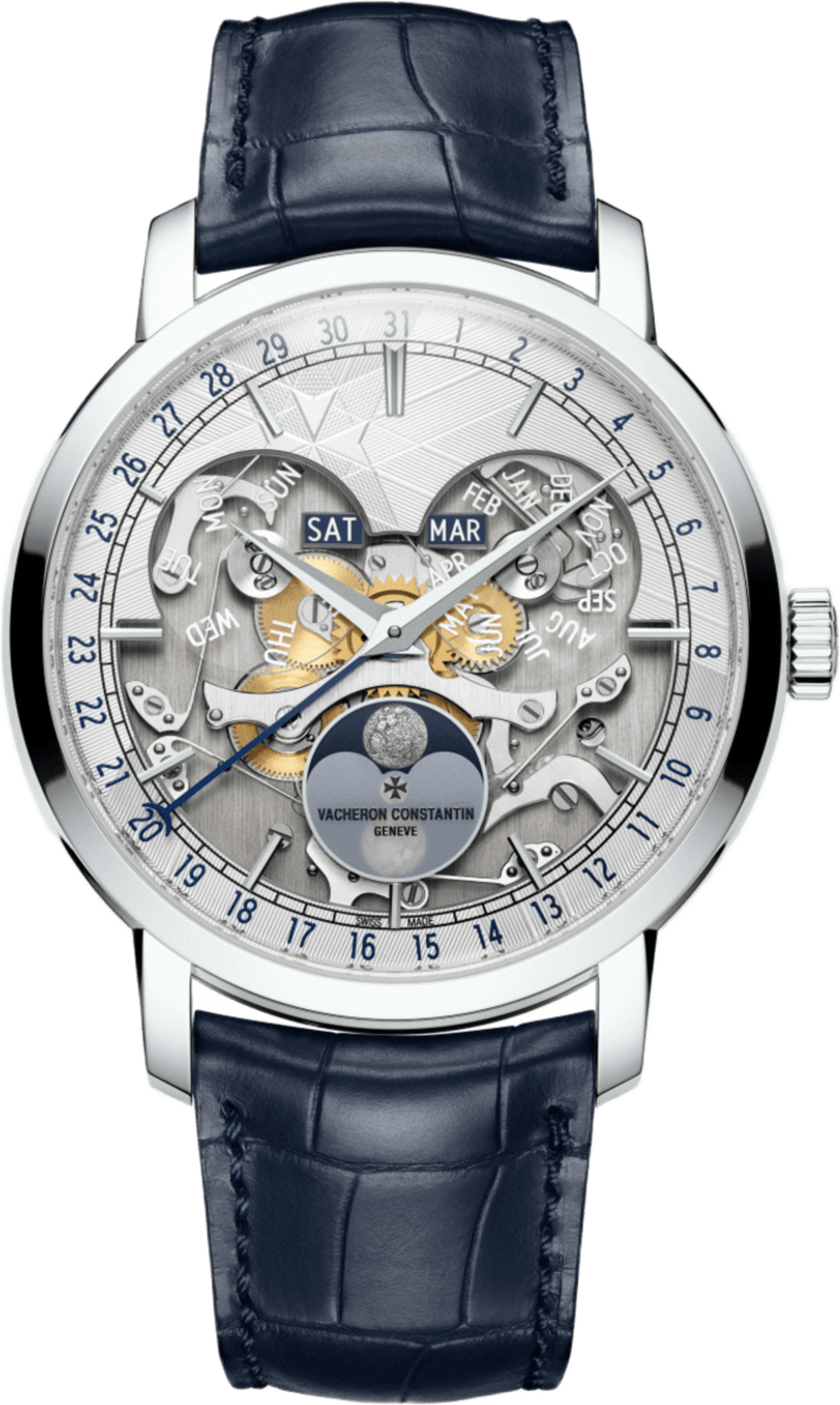 Vacheron Constantin Traditionnelle Complete Calendar Openface
