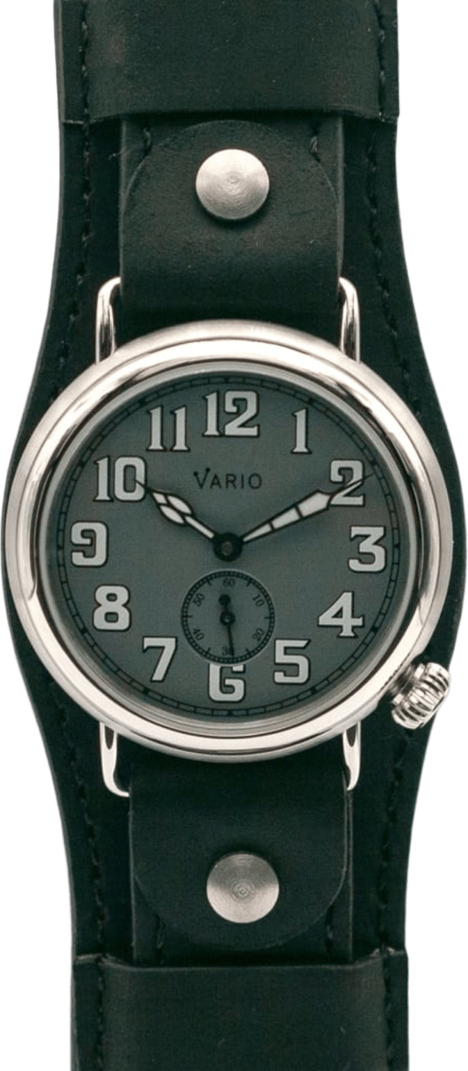 Vario 1918 Trench Grey Dial with White Lume