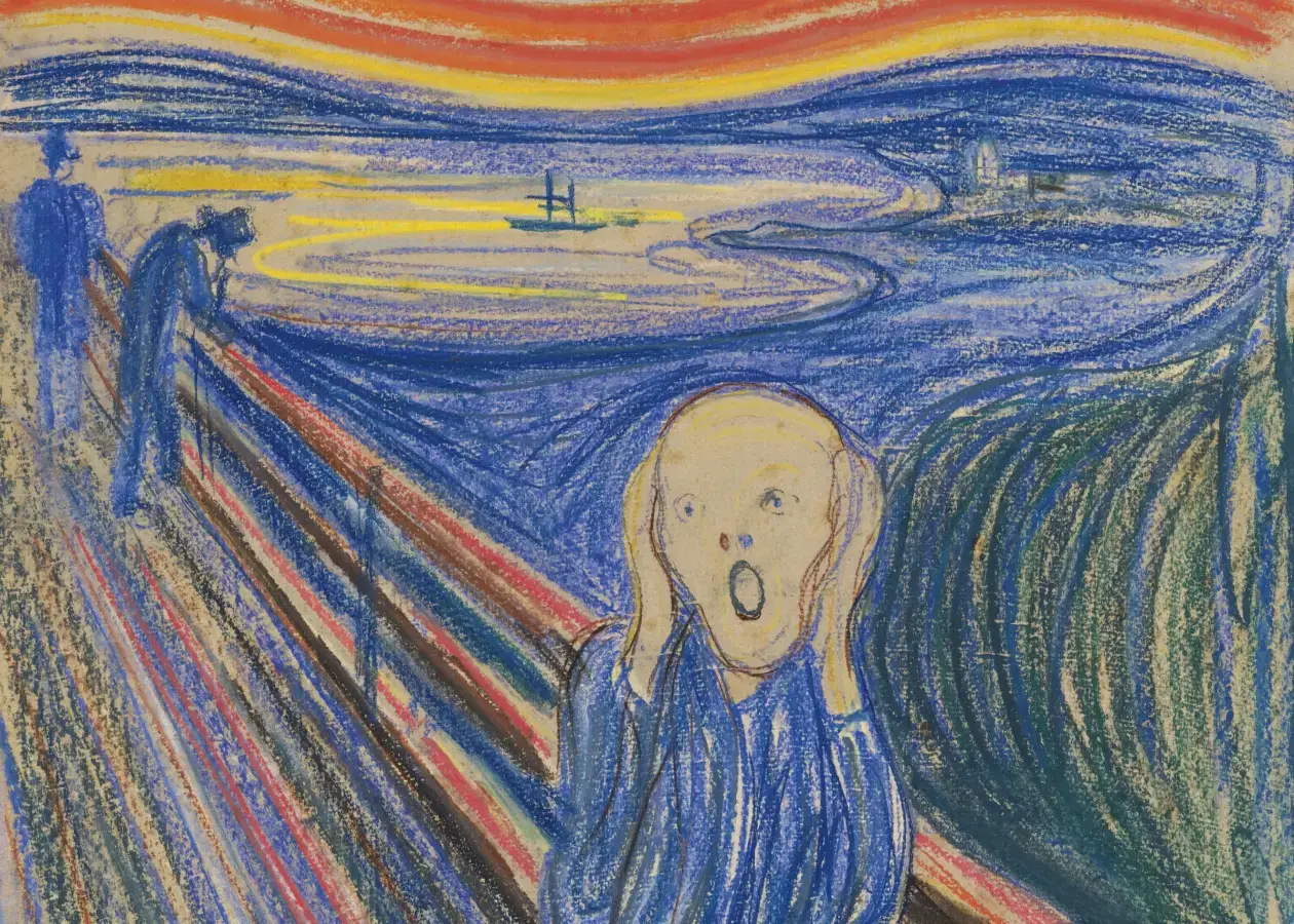 The Scream by Edvard Munch