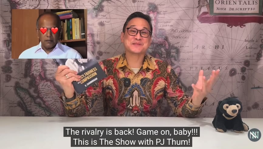 "The rivalry is back! Game on, baby!!! This is The Show with PJ Thum!"