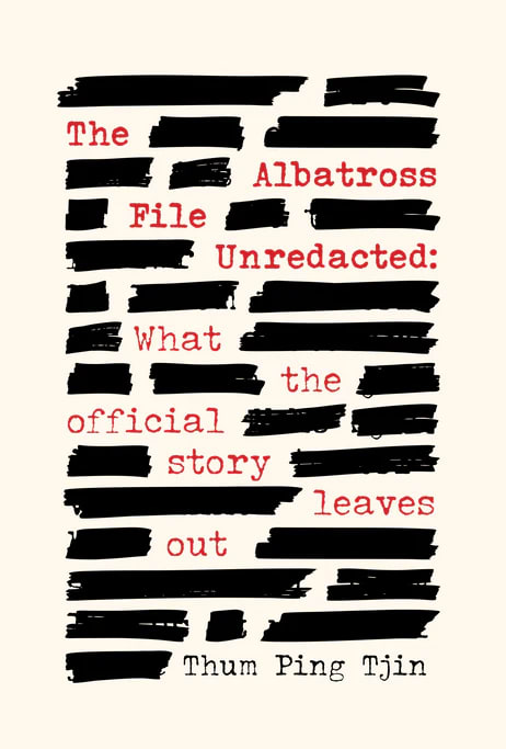 The Albatross File Unredacted cover