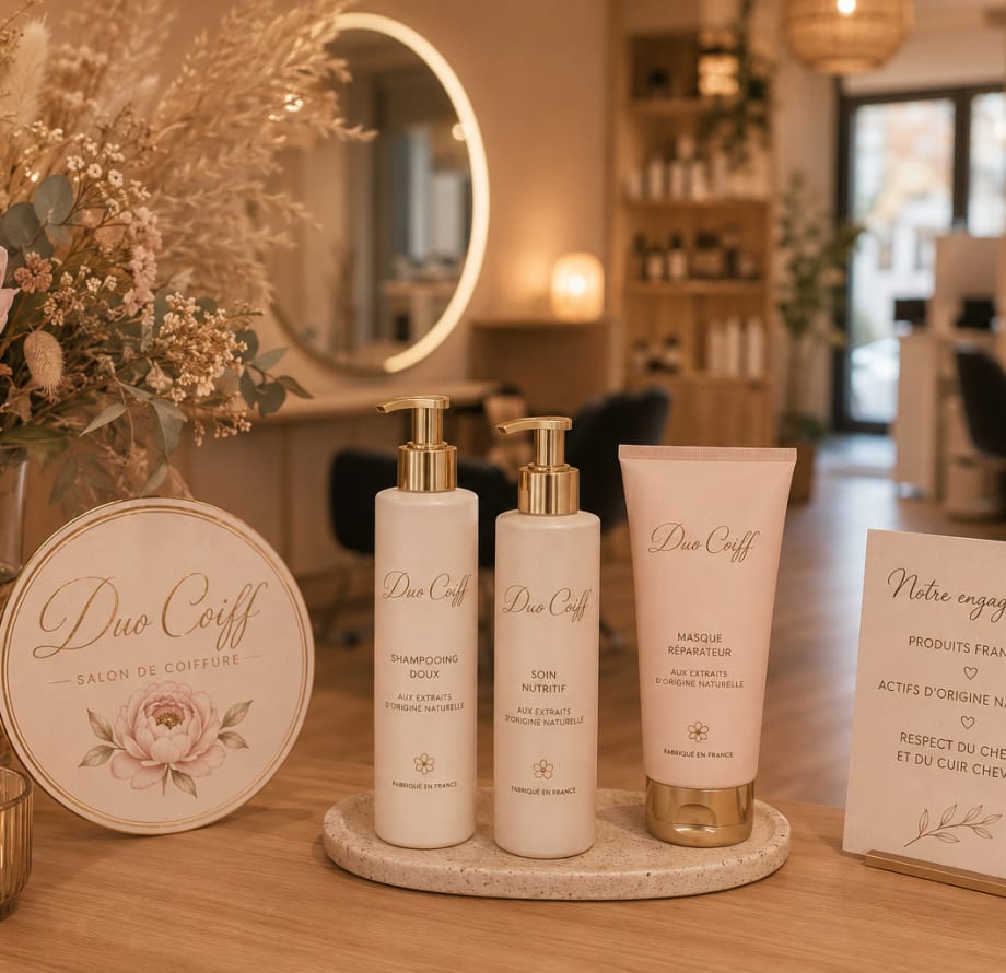 Salon de coiffure à Aze