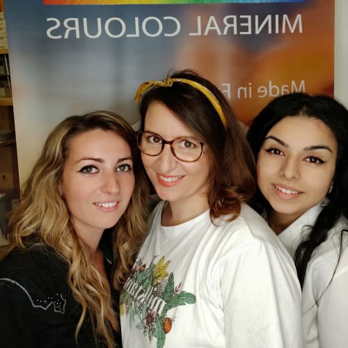 L'équipe du salon de coiffure mixte Le Bellance à Perpignan