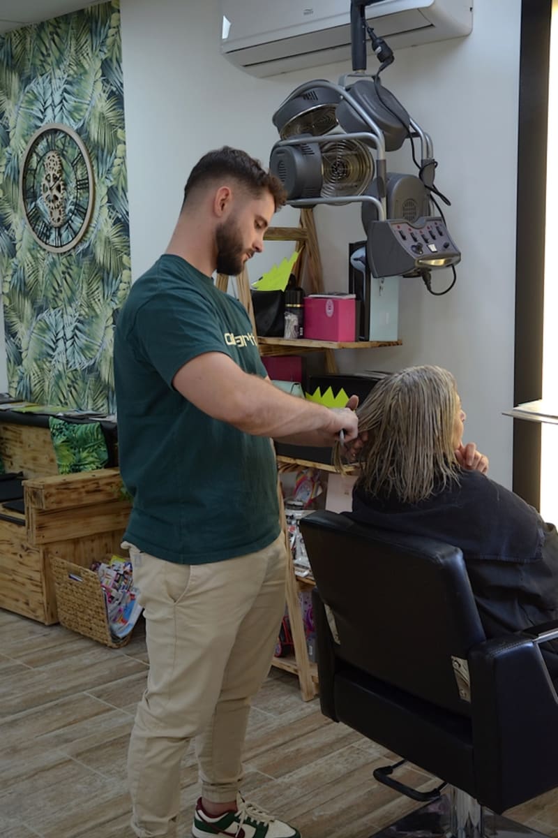 Salon de coiffure mixte