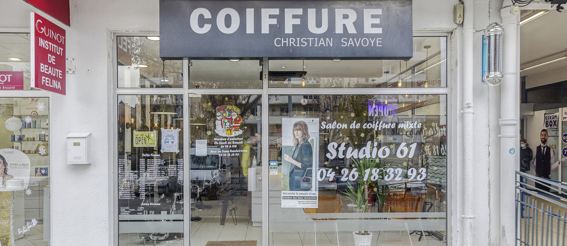 Salon de coiffure à Paris