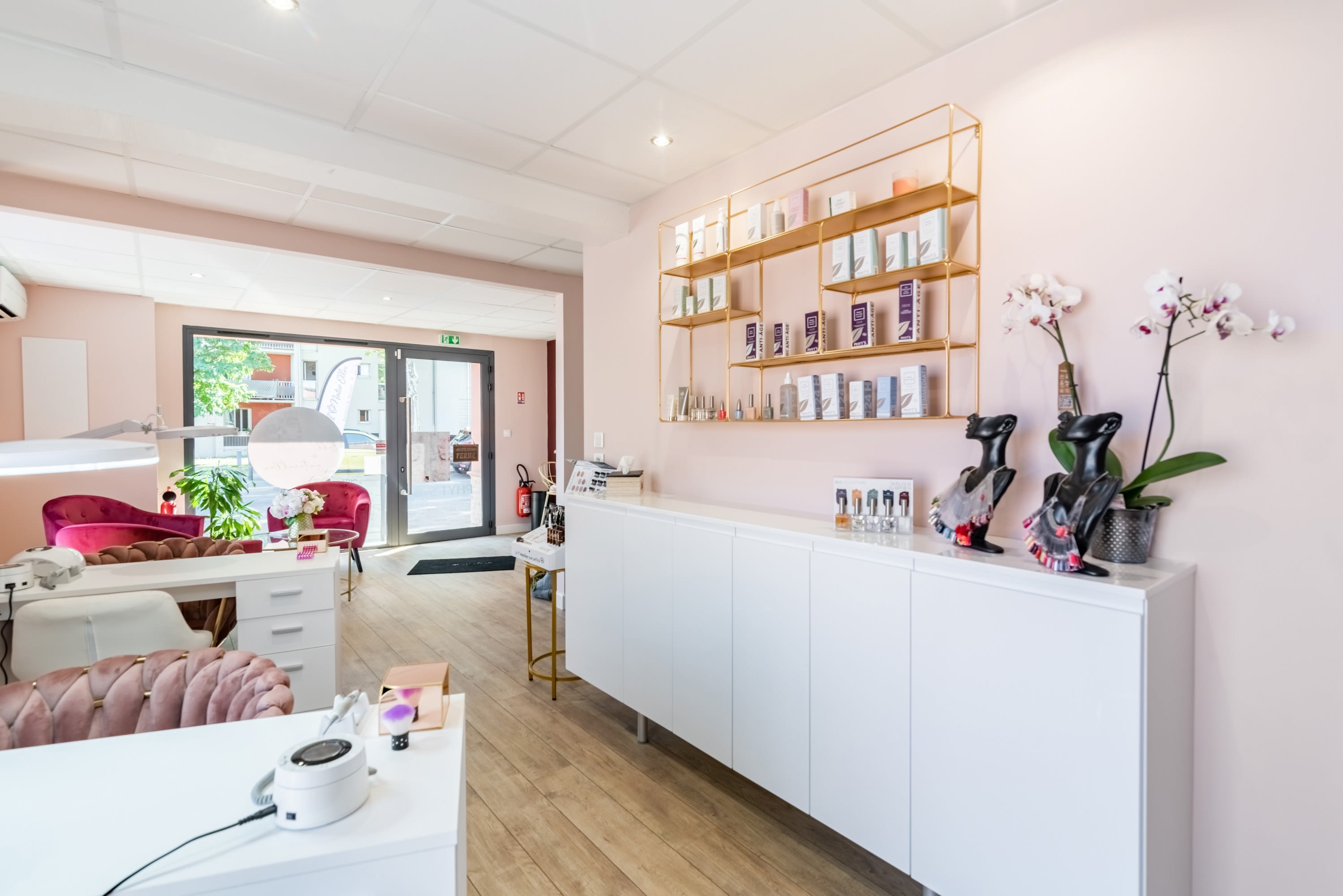 Salon de coiffure à Paris