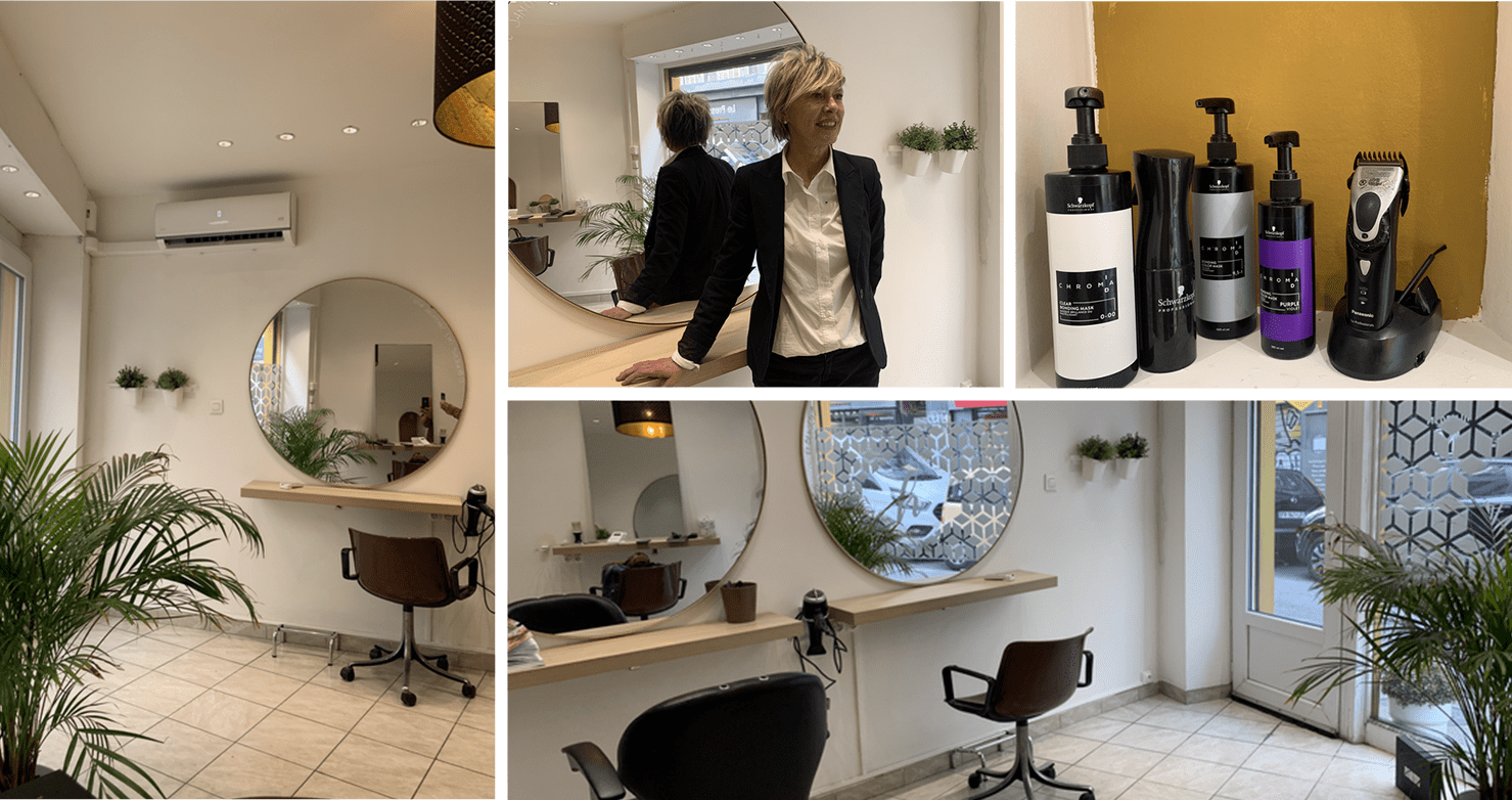 Salon de coiffure à Oullins