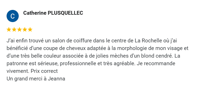 Salon de coiffure à La Rochelle