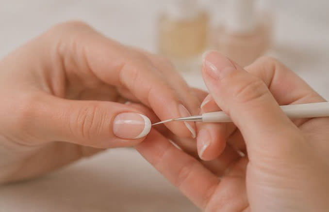 Verzorgde gelnagels