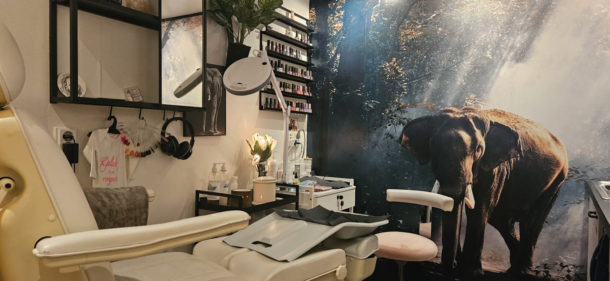 Professioneel ingerichte pedicurepraktijk aan huis van Beauty & Feet Care in Soest
