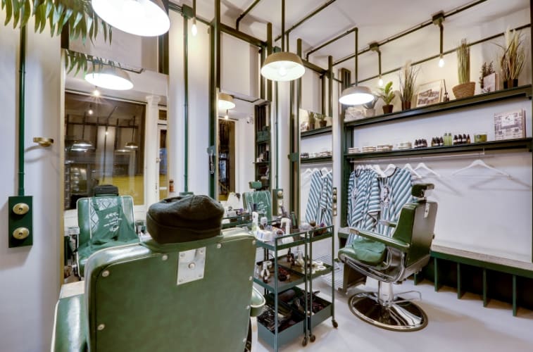Botanic Barber salon de coiffure à Paris Galerie photos