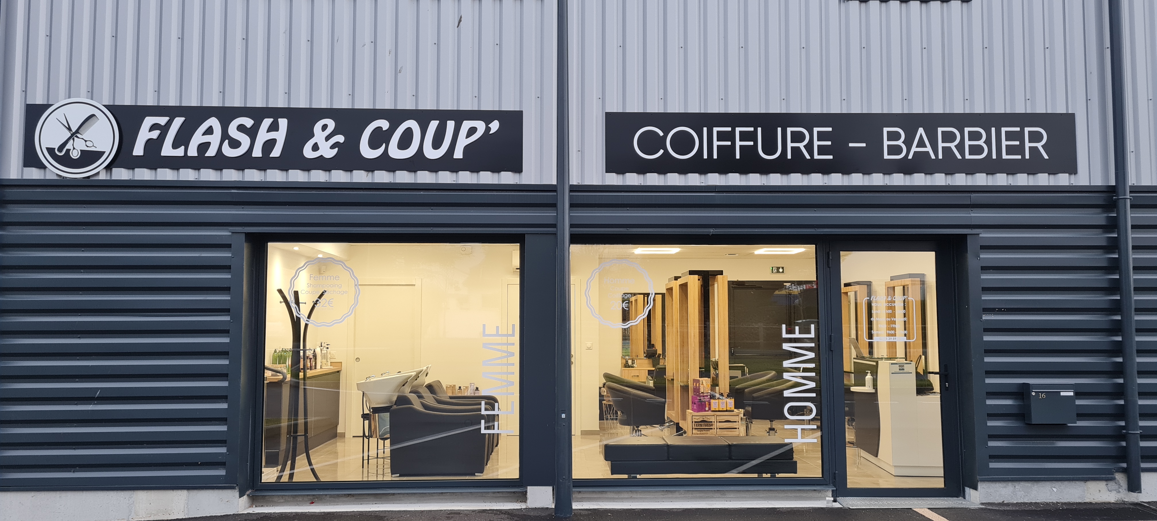 Salon de coiffure à Paris