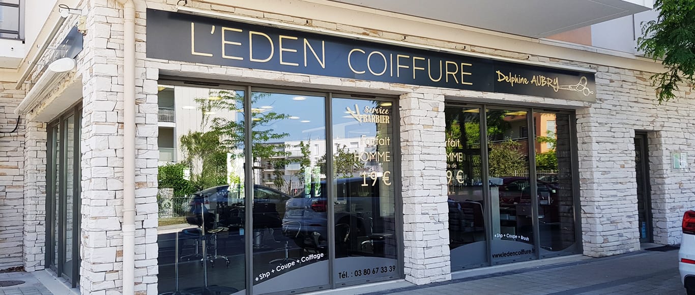 Le salon de coiffure L'Eden Coiffure à SaintApollinaire 21850