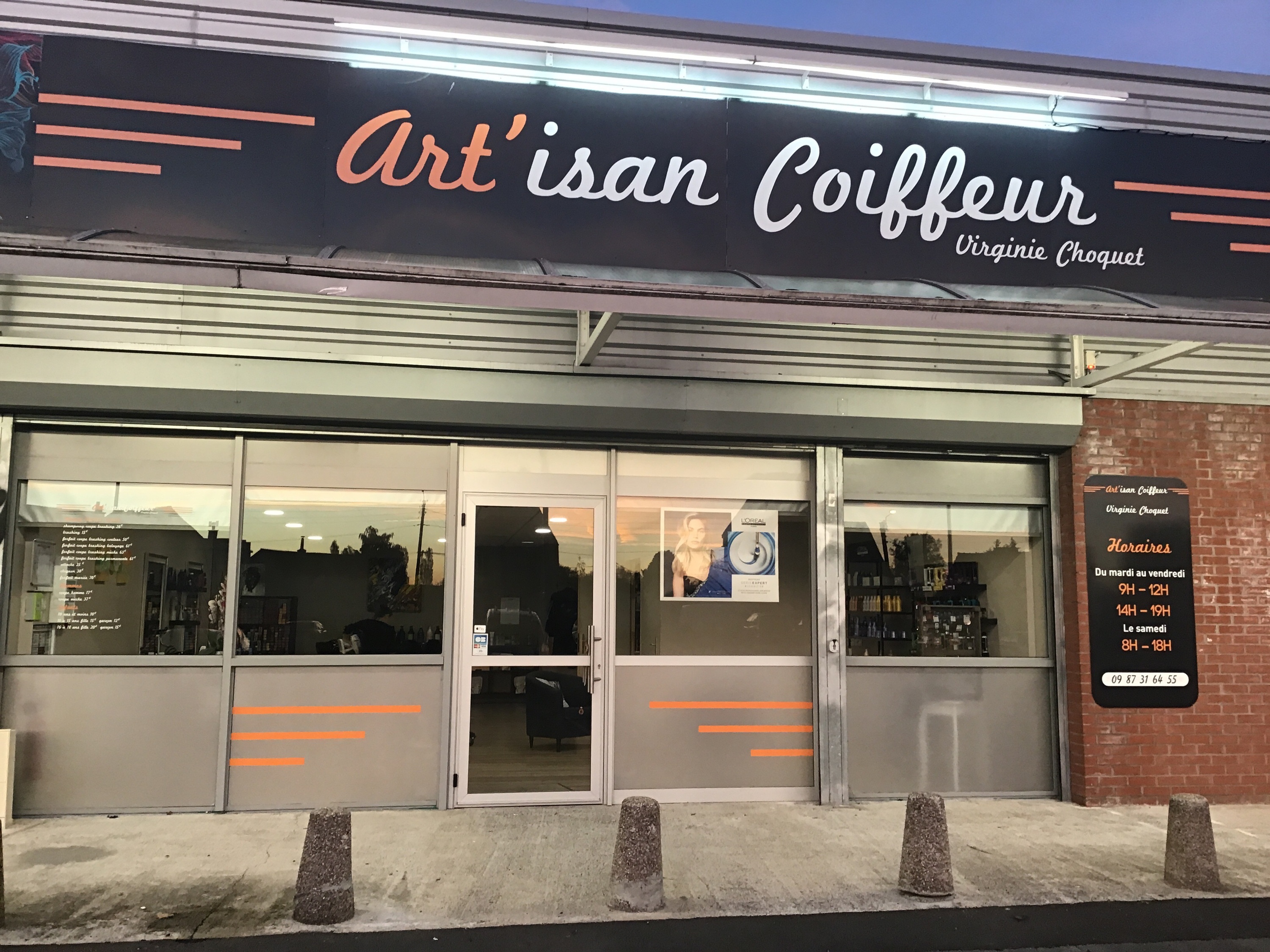 Salon De Coiffure Art Isan Coiffeur A Denain 59220