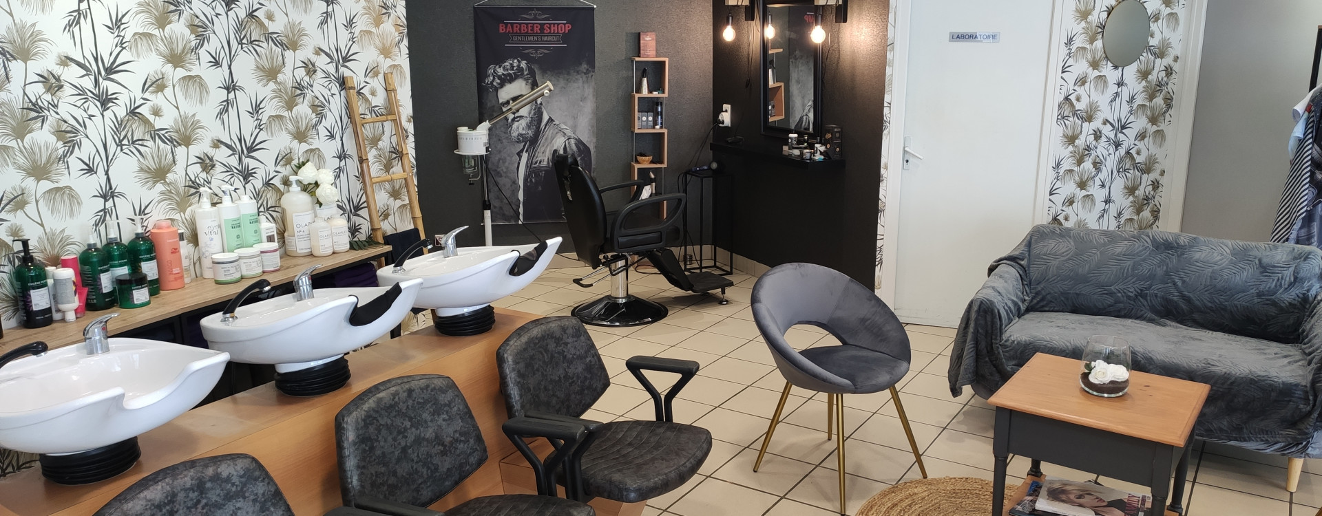 Salon de coiffure à Brax