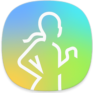 Samsung Health logo.