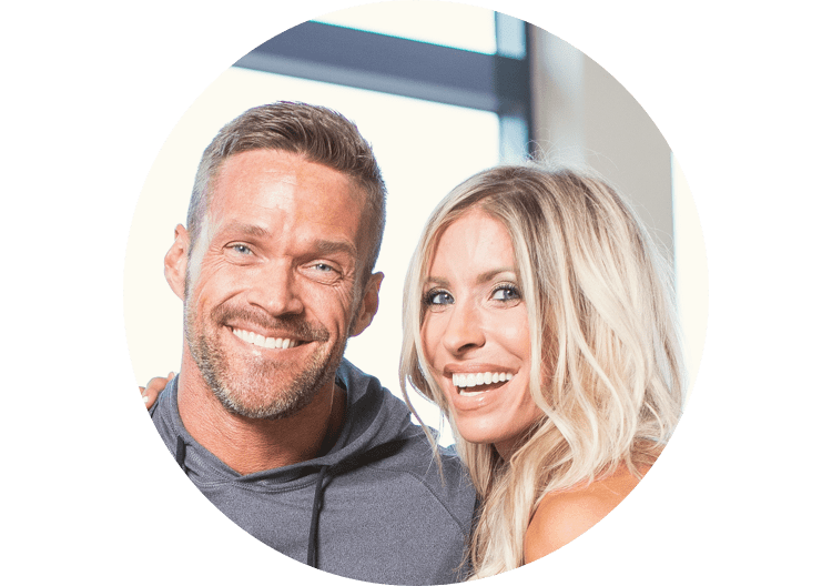 Portrait of Chris & Heidi Powell