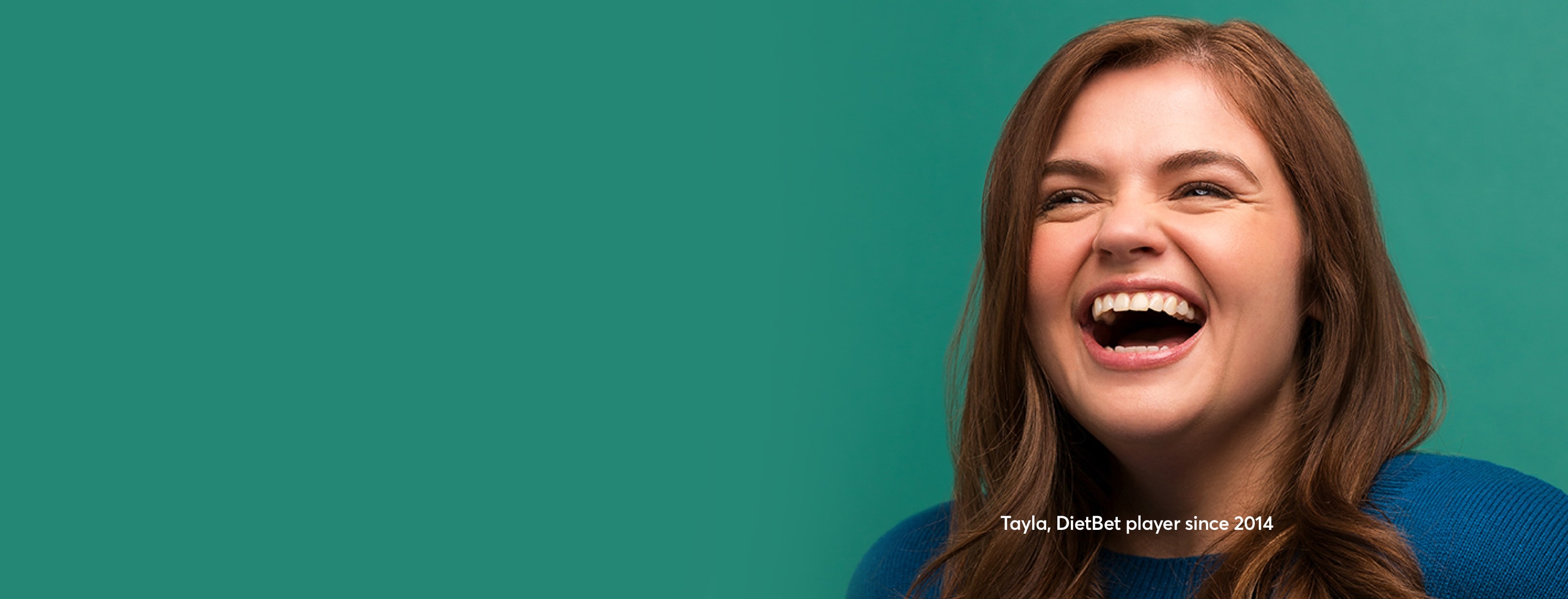 Image of DietBet player Tayla smiling and laughing