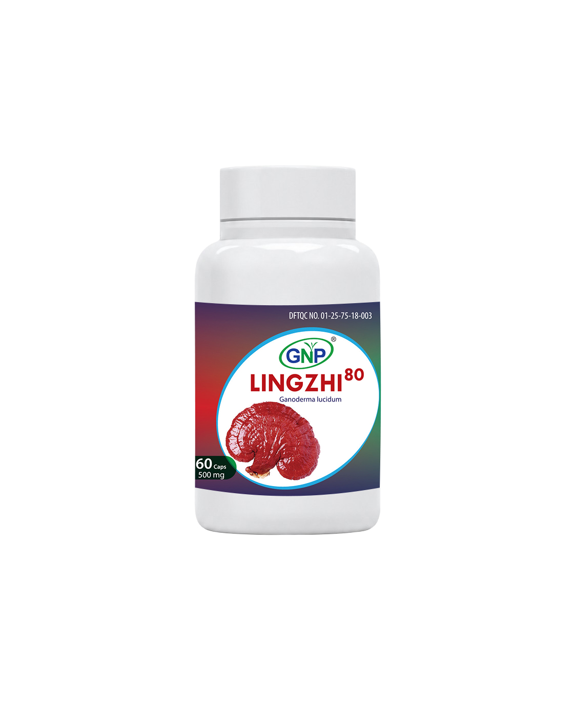 GNP Lingzhi-80 Mushroom Health Supplement  (90 capsules)