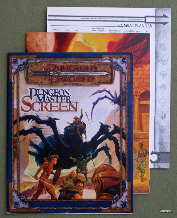 Dungeon Master's Screen (Dungeons & Dragons, 3rd Edition D20 System) Dungeon Master's Screen (Dungeons & Dragons, 3rd Edition D20 System)