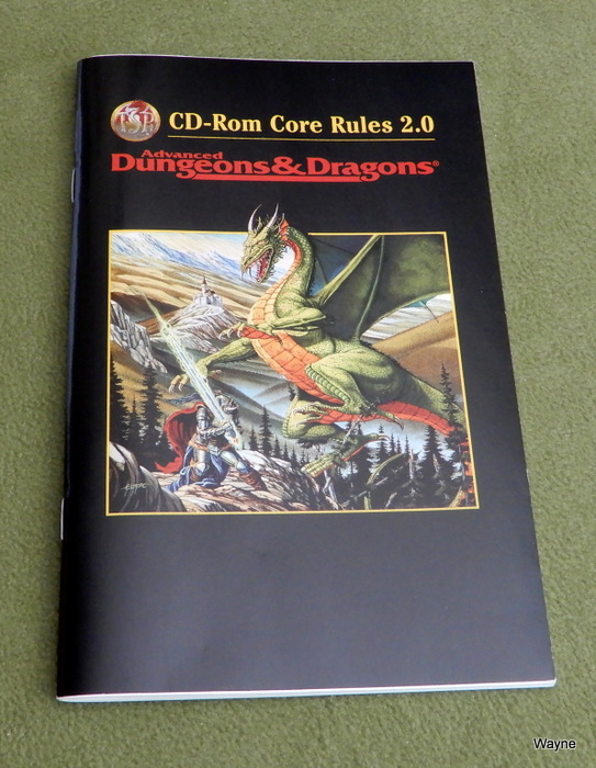 Instruction booklet Advanced Dungeons and Dragons Core Rules 2.0