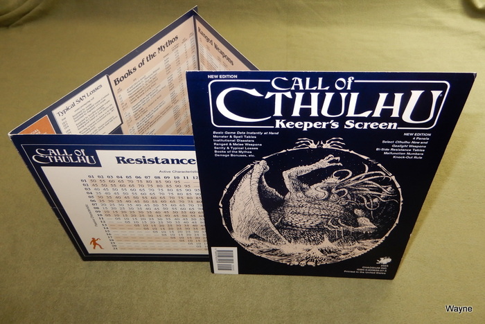 Call of Cthulhu Keeper's Screen