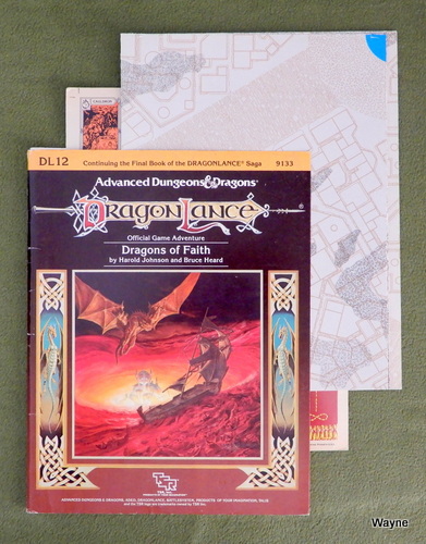 Image for Dragons of Faith (AD&D: Dragonlance) - NO COUNTERS