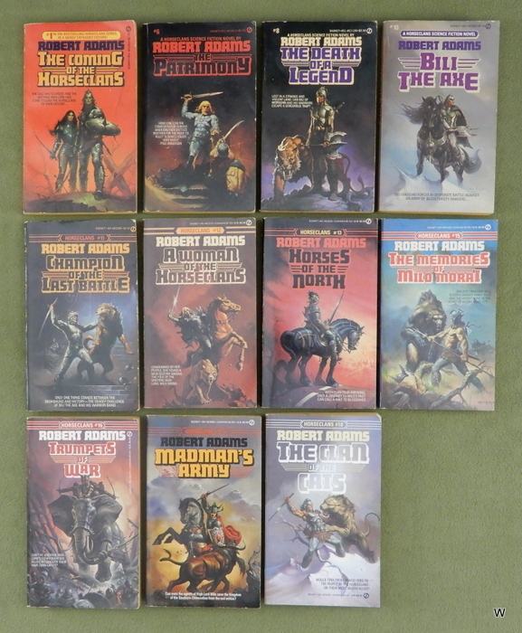 Horseclans Series: 11 book lot