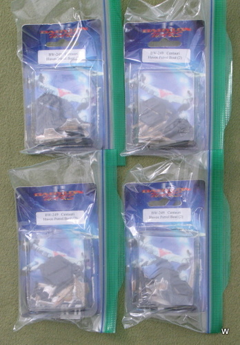 Centauri Haven Patrol Boat X4 Babylon 5 Wars 1st Edition 