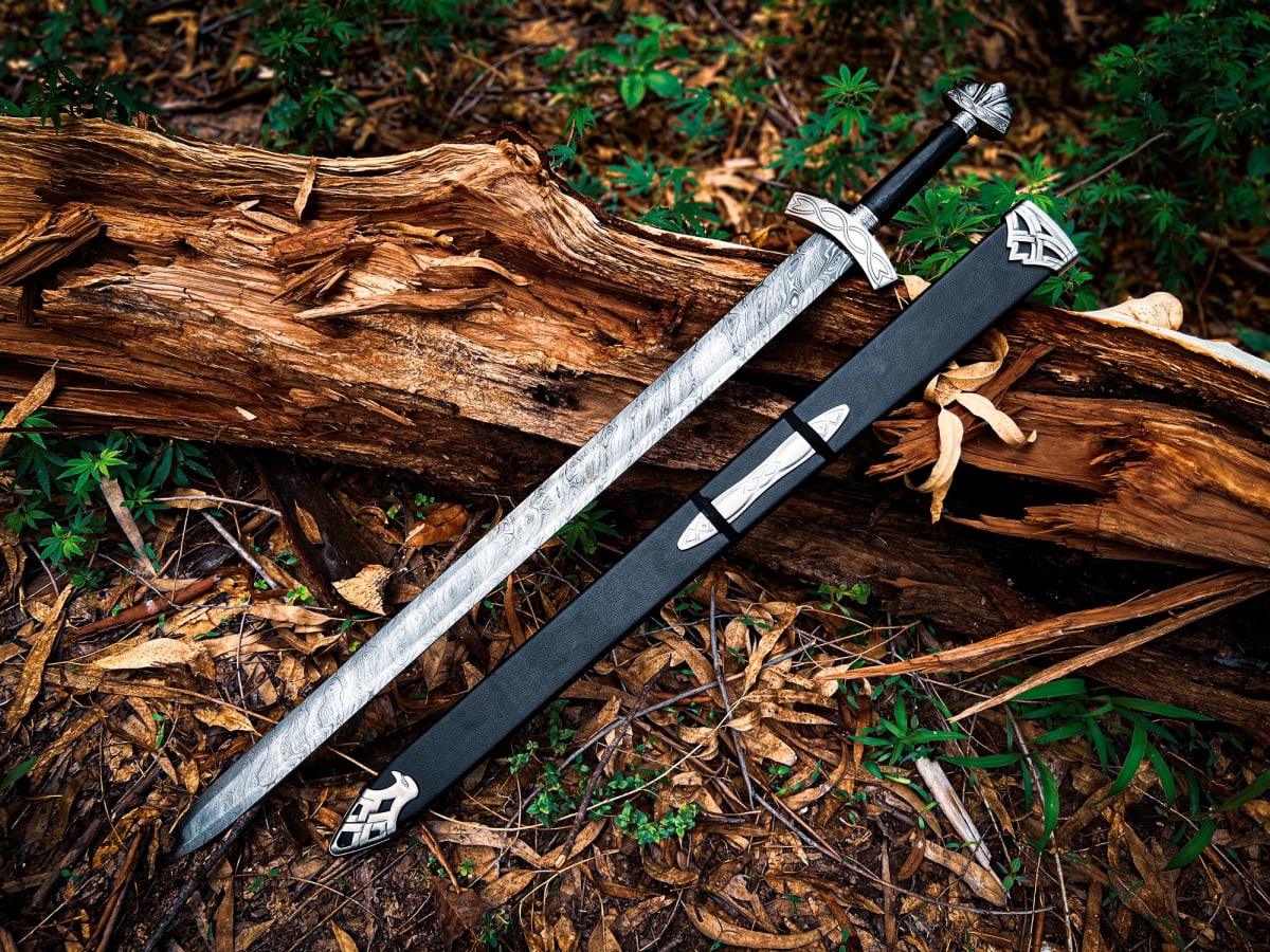 Northman Damascus Viking Sword