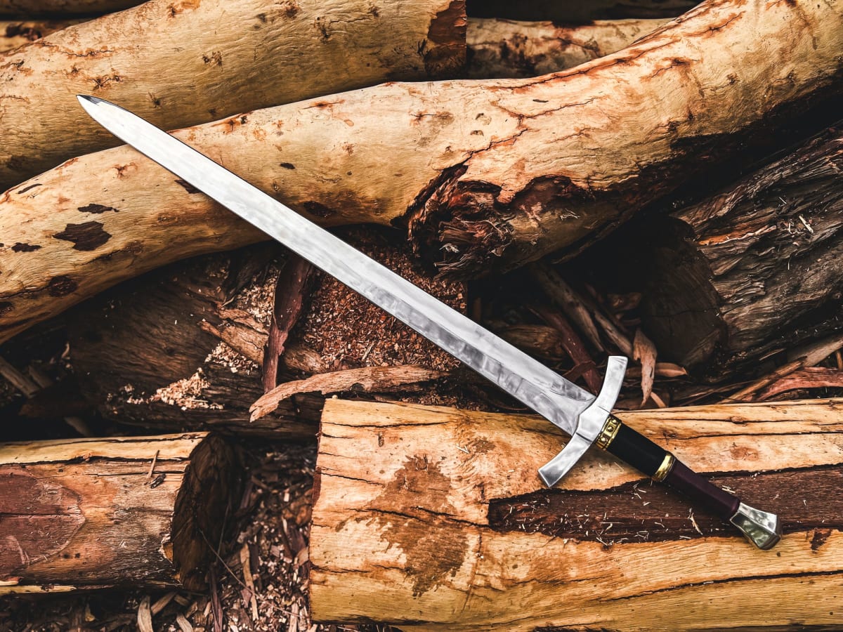 Viking Damascus Sword (Knotwork)