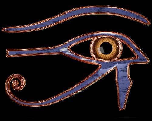 El ojo de horus amuleto