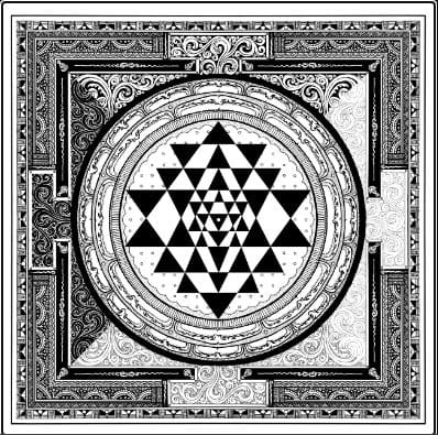 Sri yantra en que consiste