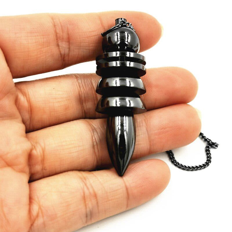 Colgante hombre pirámide curativa espiritual Reiki péndulo para Dowsing encantos amuleto de Chakra oro rosa cobre dorado Colgante hombre pirámide curativa espiritual Reiki péndulo para Dowsing encantos amuleto de Chakra oro rosa cobre dorado