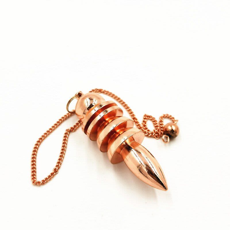 Colgante hombre pirámide curativa espiritual Reiki péndulo para Dowsing encantos amuleto de Chakra oro rosa cobre dorado Colgante hombre pirámide curativa espiritual Reiki péndulo para Dowsing encantos amuleto de Chakra oro rosa cobre dorado