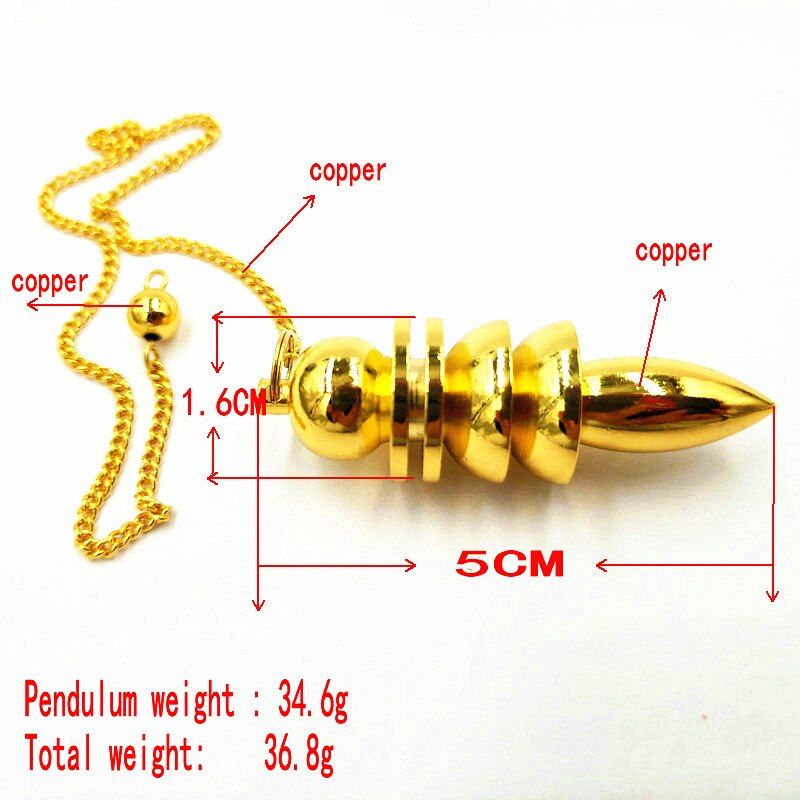 Colgante hombre pirámide curativa espiritual Reiki péndulo para Dowsing encantos amuleto de Chakra oro rosa cobre dorado Colgante hombre pirámide curativa espiritual Reiki péndulo para Dowsing encantos amuleto de Chakra oro rosa cobre dorado