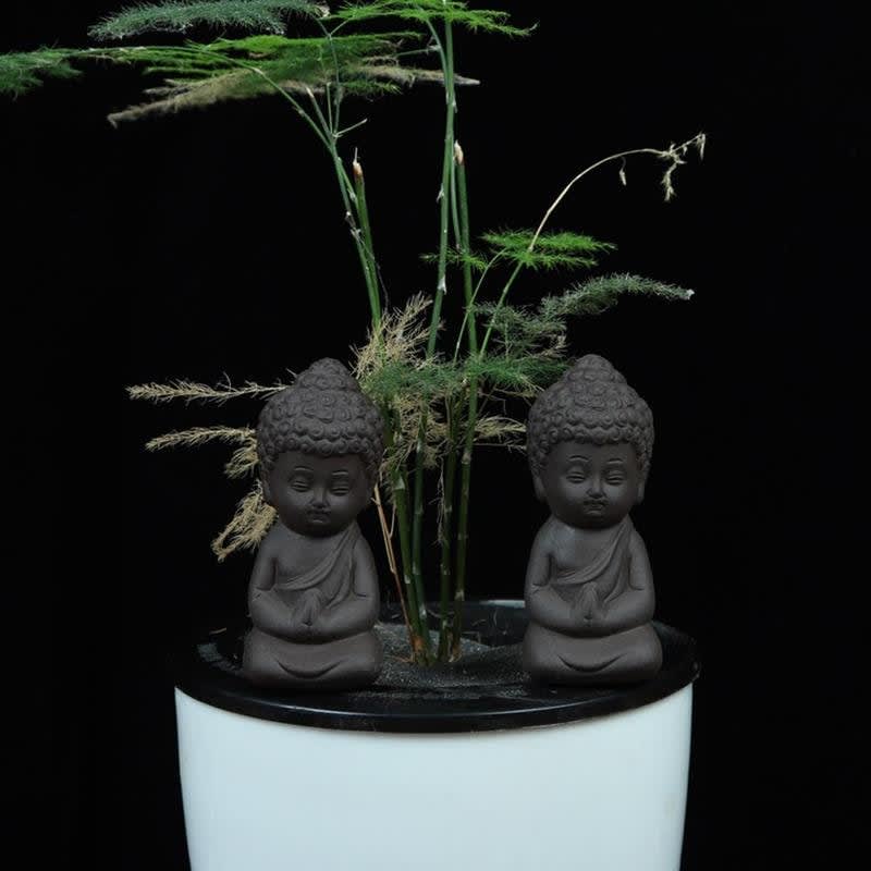 Estatua de Buda en miniatura para decoración del hogar, accesorios para minijardín, té, mascota, agua, jardín, meditación, estatua Zen Estatua de Buda en miniatura para decoración del hogar, accesorios para minijardín, té, mascota, agua, jardín, meditación, estatua Zen