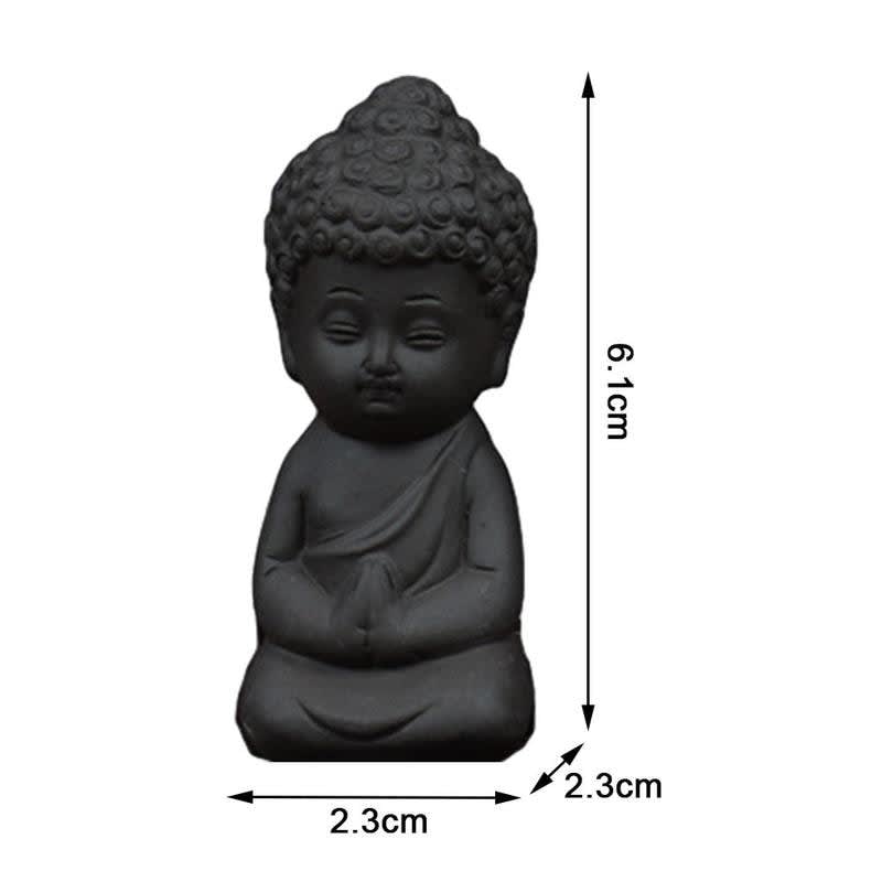 Estatua de Buda en miniatura para decoración del hogar, accesorios para minijardín, té, mascota, agua, jardín, meditación, estatua Zen Estatua de Buda en miniatura para decoración del hogar, accesorios para minijardín, té, mascota, agua, jardín, meditación, estatua Zen