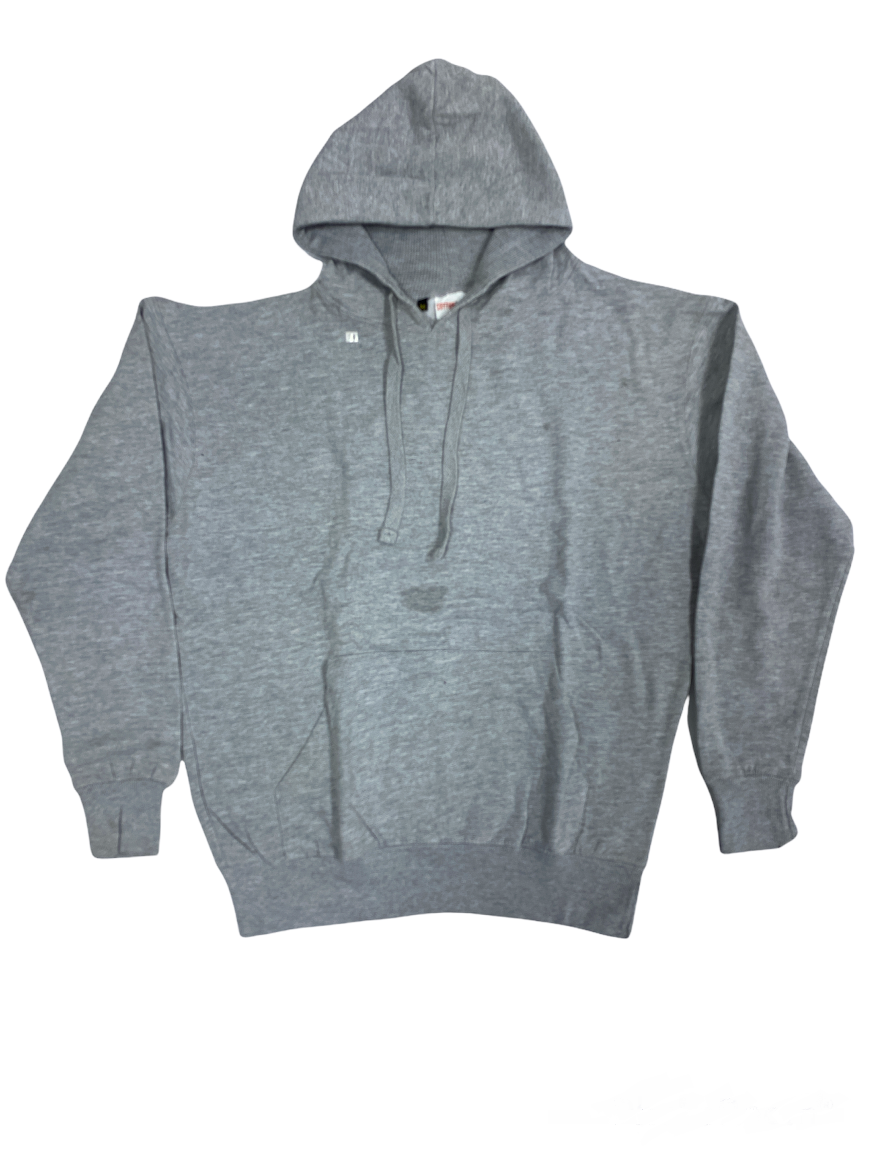 WB Men's Plain Hoodie Grey Color Large