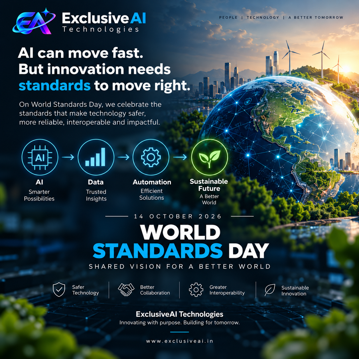 π€ **AI can move fast. But innovation needs standards to move right.**