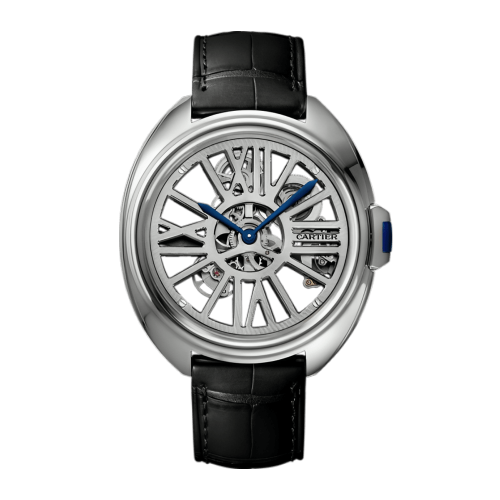 Cartier Clé de Cartier Palladium Skeleton Dial 41mm WHCL0008