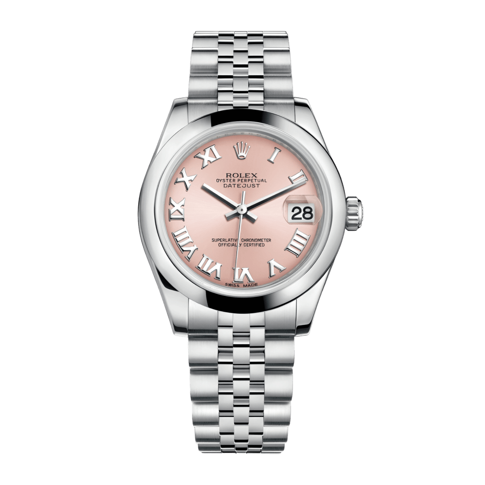 Rolex Datejust Steel Jubilee Pink Dial 31mm 178240-0033 - Make an