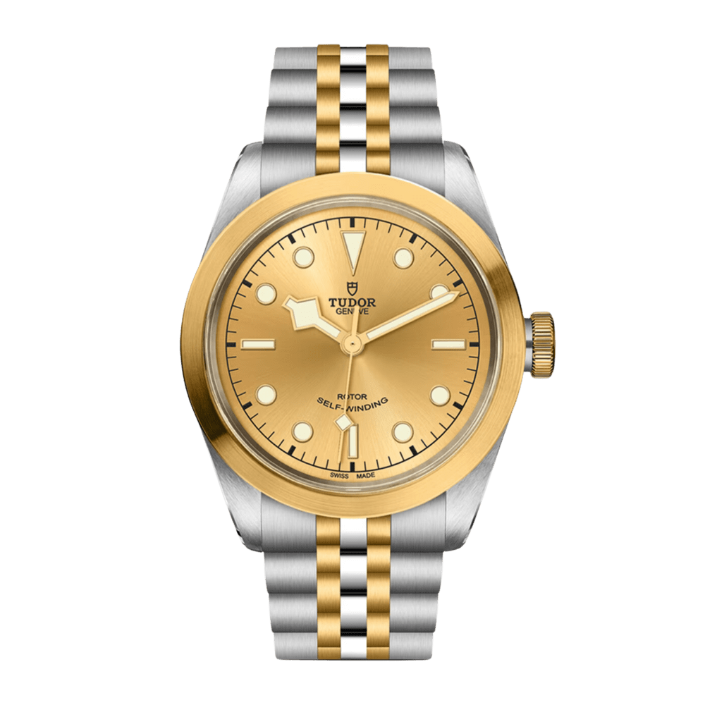 Tudor Black Bay Yellow Gold & Steel Champagne Dial 41mm M79543