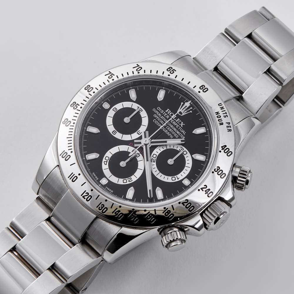 Rolex Daytona Steel Black Dial 40mm 116520-0015 - Make an offer