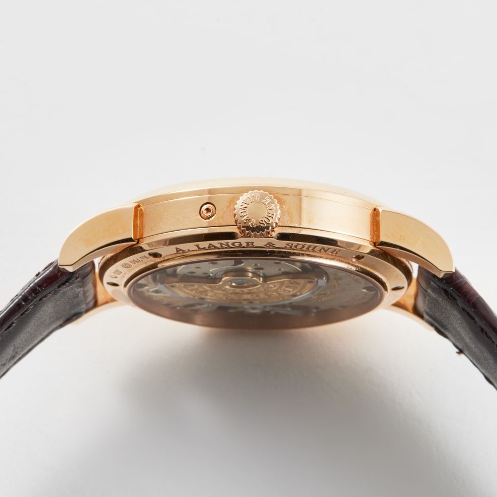 A. Lange & Söhne Langematik Perpetual Rose Gold Silver Dial 38mm