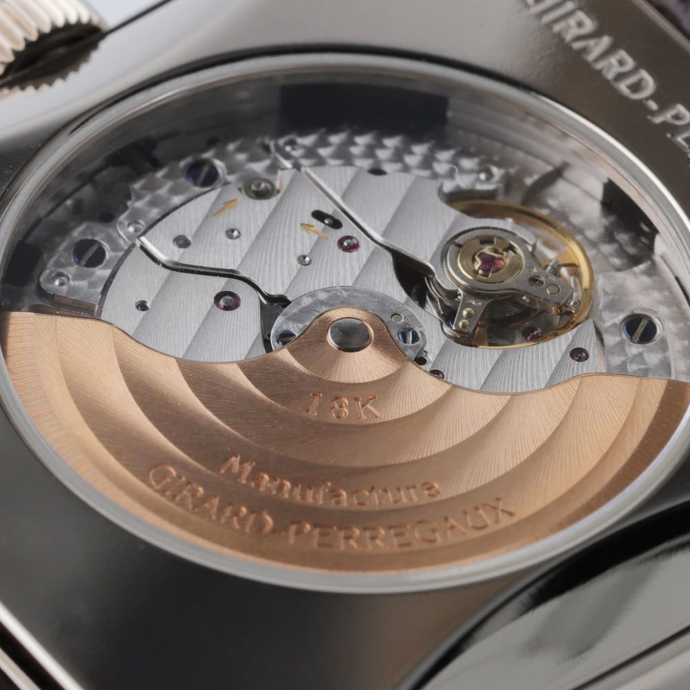 Girard-Perregaux Vintage 1945 Chronograph White Gold White Dial