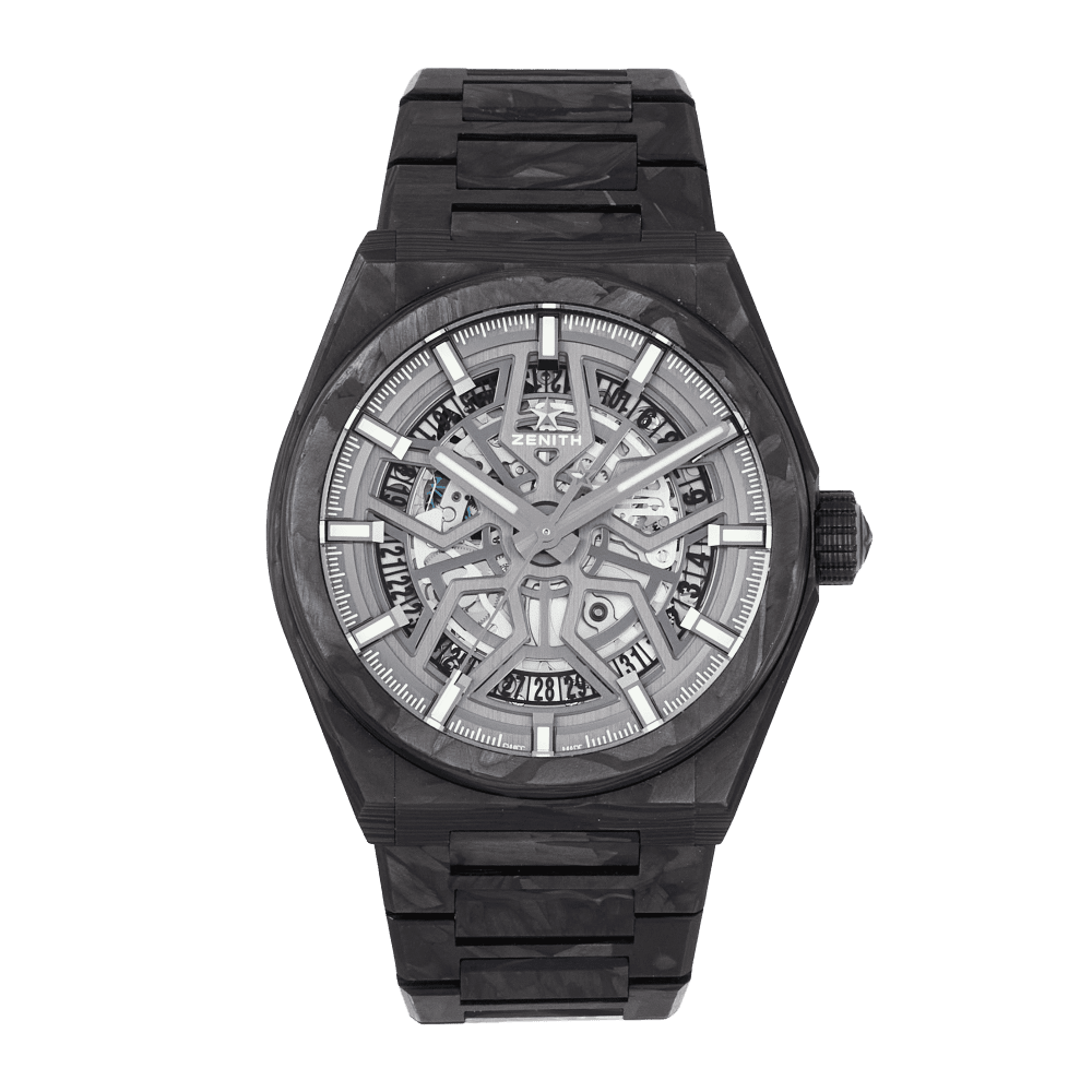 Zenith Defy Classic Carbon Skeleton Dial 41mm 10.9001.670/80.M9000